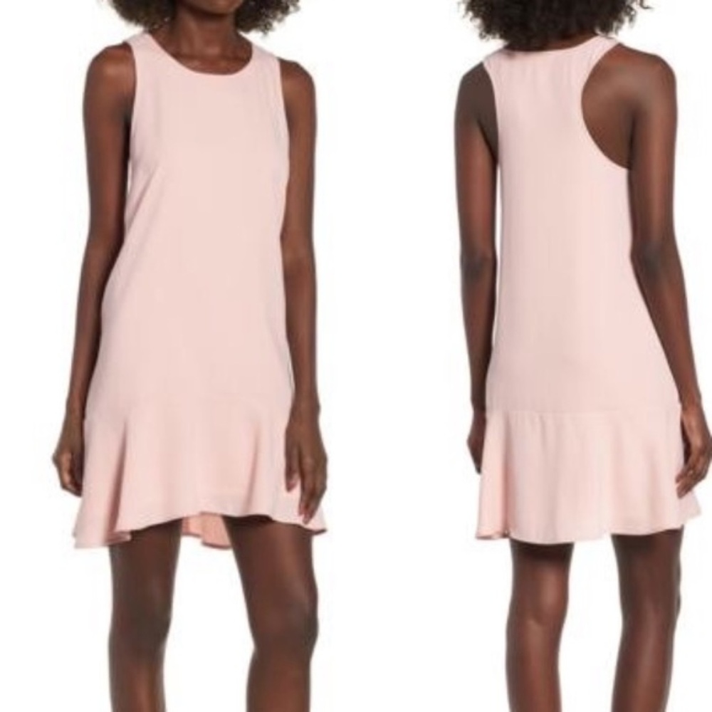 Nordstroms Leith Flounce Hem Dress - Size M